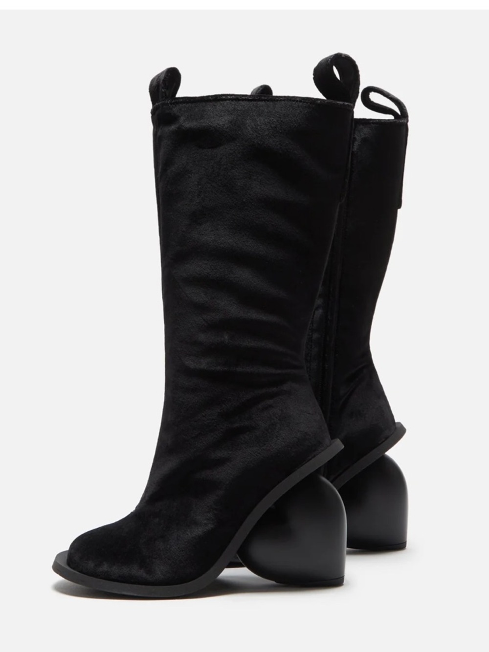 NWT Yume Yume Love Boot in Black Velvet Size 37 - Picture 13 of 13